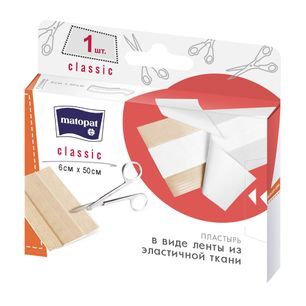 Матопат Классик пластырь 6смх0,5м 1 шт. .