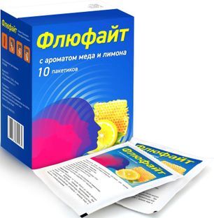 Флюфайт 10 шт. порошок для приготовления раствора для приема внутрь медово-лимонный Флюфайт 10 шт. порошок для приготовления раствора для приема внутрь медово-лимонный