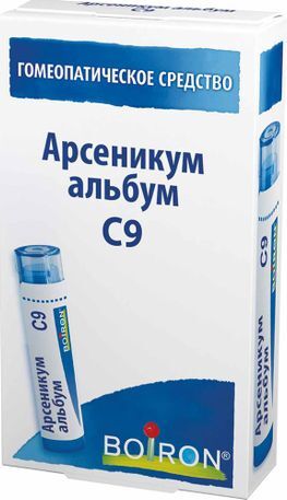 Арсеникум альбум с9 4г гранулы гомеопатические Арсеникум альбум с9 4г гранулы гомеопатические