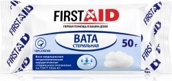Ферстэйд Вата стерильная хирургическая 50г Ферстэйд Вата стерильная хирургическая 50г