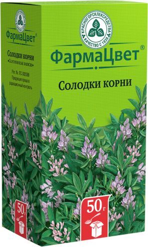 Солодка Корень 50г Красногорсклексредства
