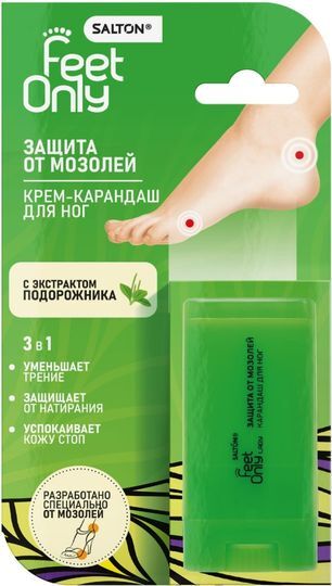 Салтон Фит Онли карандаш для ног защита от мозолей 3 в 1 14мл Салтон Фит Онли карандаш для ног защита от мозолей 3 в 1 14мл
