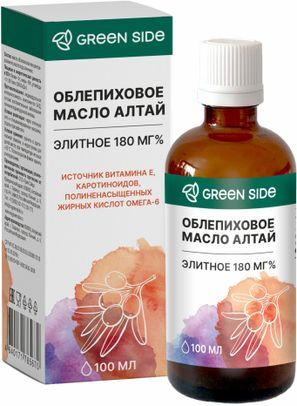 Масло облепиховое алтай элитное 180мг% 100мл Масло облепиховое алтай элитное 180мг% 100мл