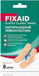 Фиксэйд пластырь бактерицидный эластик классик трэвел 72х19мм 8 шт. (тканевый телесный) Фиксэйд пластырь бактерицидный эластик классик трэвел 72х19мм 8 шт. (тканевый телесный)