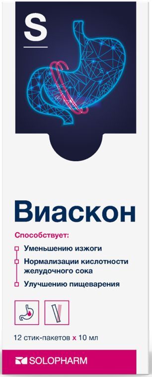 Виаскон жидкость для приема внутрь 10мл 12 шт. Виаскон жидкость для приема внутрь 10мл 12 шт.
