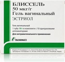 Блиссель 50мкг/г 10г гель вагинальный в комплекте с аппликатором Блиссель 50мкг/г 10г гель вагинальный в комплекте с аппликатором