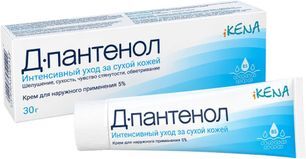 Д-пантенол крем для наружного применения 5% 30г