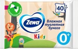 Зева Кидс бумага туалетная влажная 40 шт. Зева Кидс бумага туалетная влажная 40 шт.