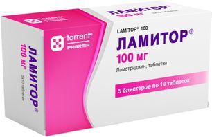 Ламитор 100мг 50 шт. таблетки Ламитор 100мг 50 шт. таблетки