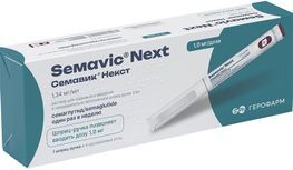 Семавик Некст 1мг/доза 3мл раствор для подкожного введения шприц-ручки в комплекте с иглами 4шт Семавик Некст 1мг/доза 3мл раствор для подкожного введения шприц-ручки в комплекте с иглами 4шт
