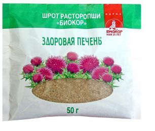 Расторопша Плоды 50г Биокор Расторопша Плоды 50г Биокор