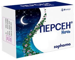Персен Ночной 20 шт. капсулы Персен Ночной 20 шт. капсулы