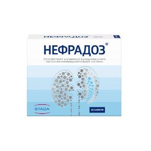 Нефрадоз капсулы 300мг 60 шт. ФармВилар