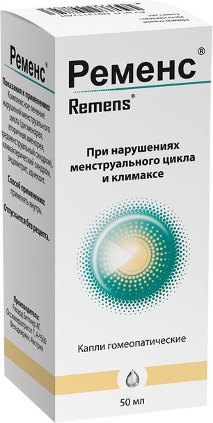 Ременс 50мл капли для приема внутрь Ременс 50мл капли для приема внутрь