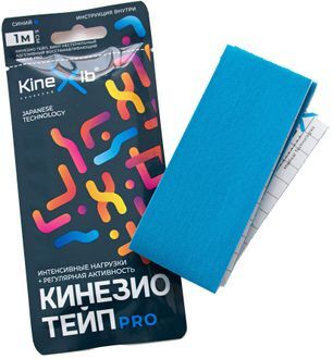 Кинексиб Про Кинезио-Тейп Бинт 5смх1м синий Winner Industries (Shenzhen) Co., Ltd. Кинексиб Про Кинезио-Тейп Бинт 5смх1м синий Winner Industries (Shenzhen) Co., Ltd.