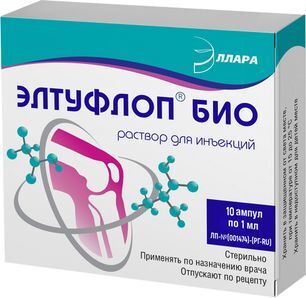Элтуфлоп Био 1мл 10 шт. раствор для инъекций Элтуфлоп Био 1мл 10 шт. раствор для инъекций