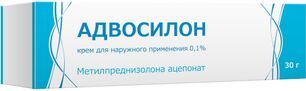 Адвосилон 0,1% 30г крем для наружного применения Адвосилон 0,1% 30г крем для наружного применения