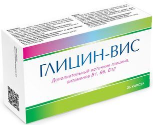 Глицин 0,4 г 36 шт. капсулы Глицин 0,4 г 36 шт. капсулы