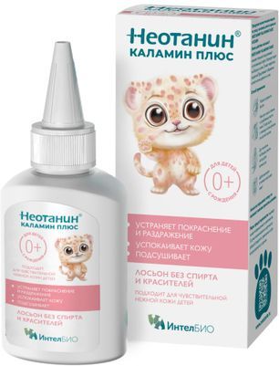 Неотанин каламин плюс лосьон 100мл Неотанин каламин плюс лосьон 100мл