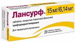 Лонсурф 15мг+6,14мг 20 шт. таблетки покрытые пленочной оболочкой Лонсурф 15мг+6,14мг 20 шт. таблетки покрытые пленочной оболочкой