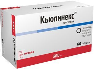 Кьюпинекс 300мг 60 шт. таблетки покрытые пленочной оболочкой Кьюпинекс 300мг 60 шт. таблетки покрытые пленочной оболочкой