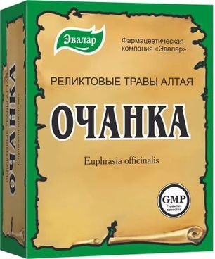 Очанка Лекарственная трава 50г Эвалар Очанка Лекарственная трава 50г Эвалар