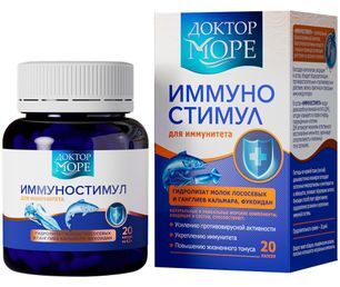 Доктор Море Иммуностимул Для Иммунитета капсулы 0,2г 20 шт. Фармоушен Лаб