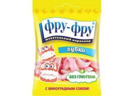 Фру-Фру мармелад жевательный Зубки 30г The Candy Plus Sweet Factory. s.r.o.