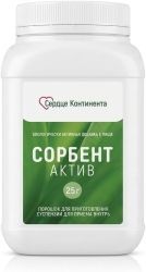 Сердце континента сорбент актив порошок 50г