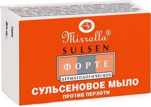 Сульсен Форте мыло против перхоти 2% 100г Сульсен Форте мыло против перхоти 2% 100г