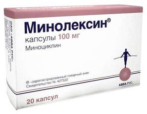 Минолексин 100мг 20 шт. капсулы Авва Рус Минолексин 100мг 20 шт. капсулы Авва Рус
