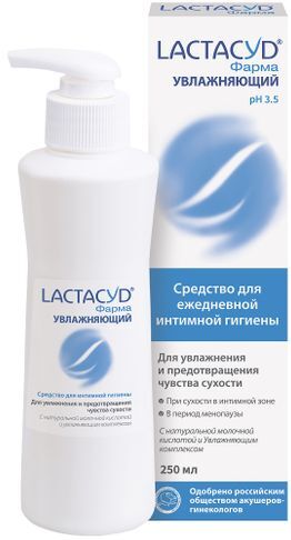 Лактацид фарма средство для интимной гигиены увлажняющее 250мл