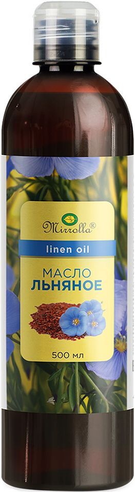 Мирролла масло Льняное 500мл Мирролла Мирролла масло Льняное 500мл Мирролла
