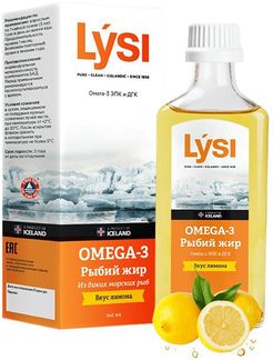 Лиси омега-3 рыбий жир со вкусом лимона 240мл лиси х.ф. купить по цене ...