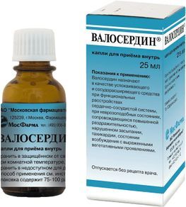 Валосердин 25мл капли для приема внутрь Мфф Валосердин 25мл капли для приема внутрь Мфф