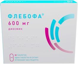 Флебофа 600мг 30 шт. таблетки