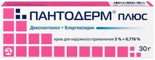 Пантодерм Плюс 5%+0,776% 30г крем для наружного применения Акрихин Пантодерм Плюс 5%+0,776% 30г крем для наружного применения Акрихин