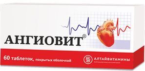 Ангиовит 60 шт. таблетки покрытые оболочкой Алтайвитамины Ангиовит 60 шт. таблетки покрытые оболочкой Алтайвитамины