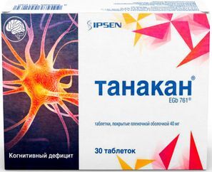 Танакан 30 шт. таблетки