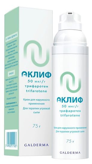 Аклиф 50мкг/г 75г крем для наружного применения
