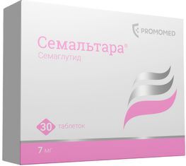Семальтара 7мг 30 шт. таблетки Семальтара 7мг 30 шт. таблетки