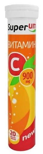 Витамин C 900мг 20 шт. таблетки шипучие