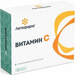 Витамин С капсулы 30 шт. ЛетоФарм Витамин С капсулы 30 шт. ЛетоФарм