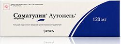 Соматулин Аутожель 120мг 510мг 1 шт. гель для подкожного введения пролонгированного действия шприц+игла Соматулин Аутожель 120мг 510мг 1 шт. гель для подкожного введения пролонгированного действия шприц+игла