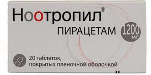 Ноотропил 1200мг 20 шт. таблетки покрытые оболочкой Ucb Pharma S.A. Ноотропил 1200мг 20 шт. таблетки покрытые оболочкой Ucb Pharma S.A.