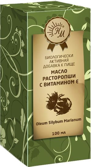 Масло расторопши солнат 100мл Масло расторопши солнат 100мл