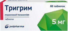 Тригрим 5мг 60 шт. таблетки Тригрим 5мг 60 шт. таблетки