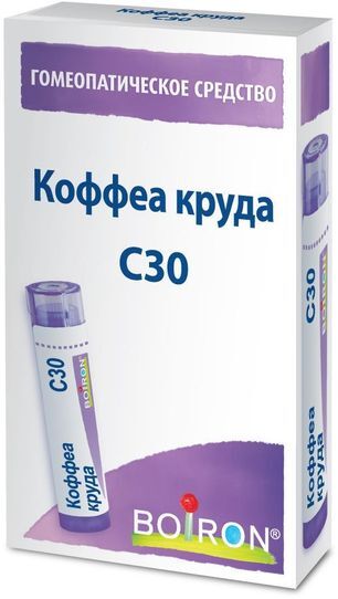 Коффеа круда с30 4г гранулы гомеопатические