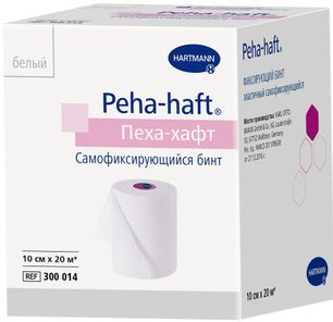 Хартманн Пеха-Хафт бинт самофиксирующийся белый 20м х 10см Paul Hartmann