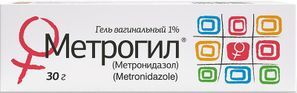Метрогил 30г гель вагинальный с аппликатором Метрогил 30г гель вагинальный с аппликатором